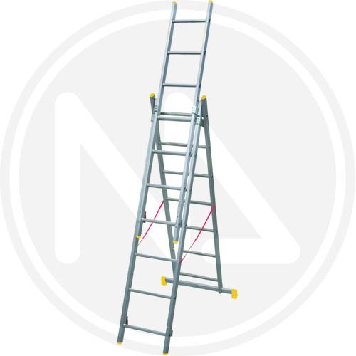 Scala Trasformabile Tripla Alluminio Maurer Gradini 3X9