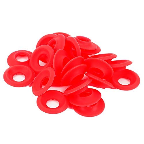 25 Pezzi Di Guarnizioni Grolsch In Silicone Rosso Per Guarnizioni Di Bottiglie Con Apertura A Ribalta Si Adatta Alla Maggior Parte Delle Bottiglie Con