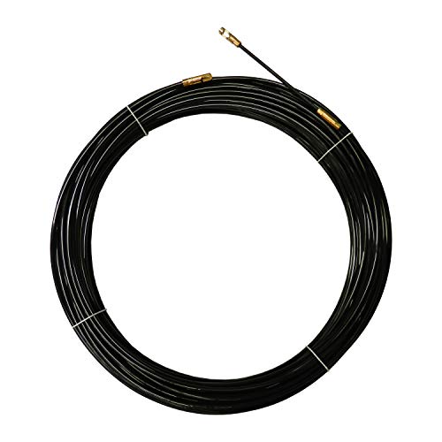 Stak Sonda Tiracavi In Nylon, Nera, Ø 4 Mm, 30 Metri, Con Terminali Intercambiabili