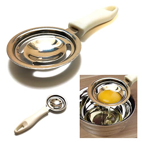 Separauovo Separa Uova Tuorlo In Acciaio Inox Separatore Uovo Estrattore Albume Bianco Giallo