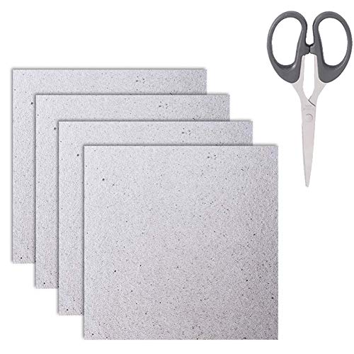 Waveguide Cover Universale Per Forno A Microonde Mica Fogli Tagliato A Misura 13 * 13 Cm