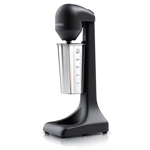 Arendo - Frullatore Per Bevande - Drink Mixer - Brocca Da 500 Ml - 100 W - 22.000 Giri Min - 2 Regolazioni Di Velocità - Smoothies Milkshake Cocktail