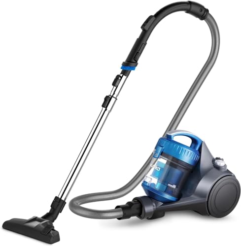 Eureka Whirlwind Aspirapolvere Senza Sacco, Aspirapolvere A Traino, Aspirapolvere Potente Silenzioso Con Cavo Per Tappeti, Pavimenti, Pelo Animale E P