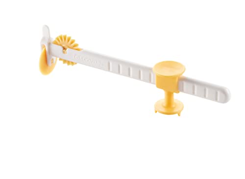 Tescoma 630029 Rotella Tagliapasta Per Forme Tonde, Una Rotella Liscia E Una Rotella Ondulata, Linea Delícia