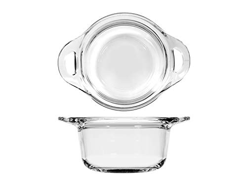 Bormioli Rocco 92554 Buffet Pentolino, Vetro, Trasparente, 14 Cm