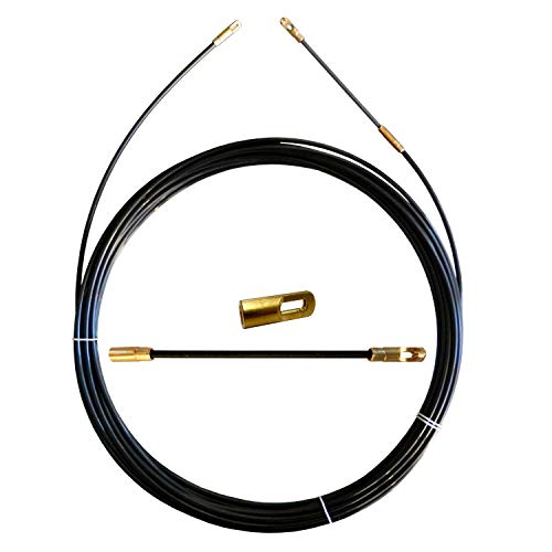 Stak Sonda Tiracavi In Nylon, Nero, Ø 3 Mm, 15 Metri, Con Terminali Fissi, Syn3-015