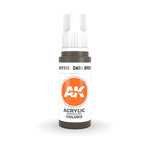 Ak Interactive 3Rd Gen Acrylic Dark Brown 17Ml