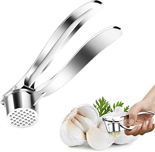 Spremiaglio In Acciaio Inox, Affettatrice Aglio Garlic Press, Tritatutto Aglio Pratico