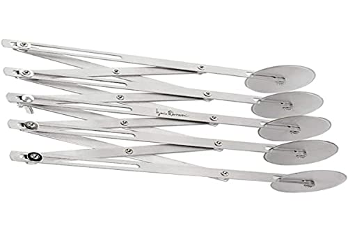 Bicicletta Tagliapasta 5 Lame Massari Acciaio Inox Aisi 430. Strumento Di Nuova Generazione Utilizzato Per Ottenere Prodotti Uniformi E In Serie. Adat