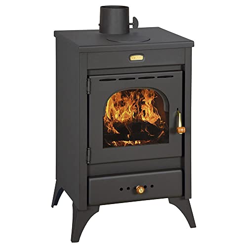 Godino Group Stufa A Legna Modello Kir9/12Kw, Marrone