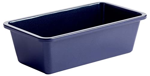 Blue Diamond Bakeware Antiaderente In Ceramica Con Infusione Di Diamanti, Teglia Da 22 Cm Per Torte, Pane, Polpettone E Altro Ancora, A Facile Rilasci