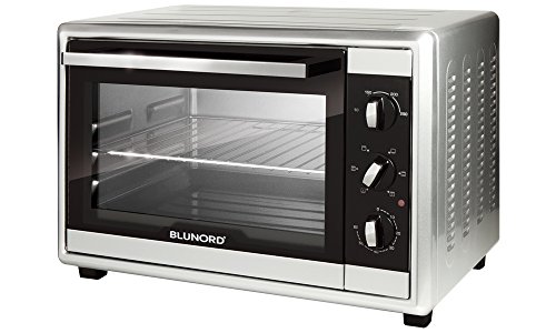 Blunord Blu F28 Pro Forno Elettrico 28L 1500W Nero, Argento