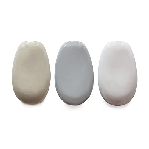 Martini Spa - Il Coccio - Umidificatore In Ceramica Hot Stones, Forma Sasso, Colori Assortiti Casuali, 20X5,5X12 Cm, 430G, 1 Unità, 2167C00