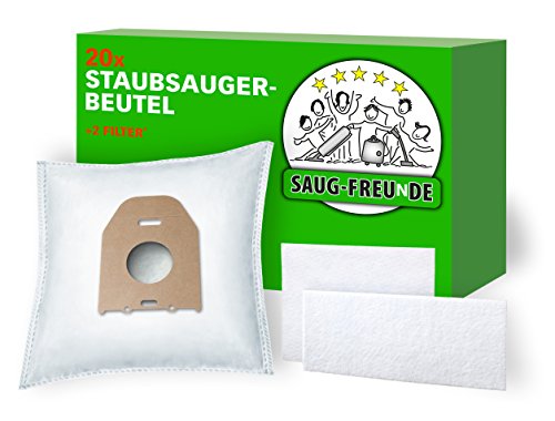 Saug-Freunde I 20 Sacchetti Per Aspirapolvere Philips Vision Excel Hr 8700, Hr 8701, Hr 8731, Hr 8735, Hr 8738, Hr 8745, Hr 8765, Hr 8837, Hr 8838, Hr