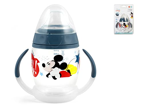Lulabi Disney Mickey Icon Tazza 1° Sorsi, Polipropilene, 210Ml