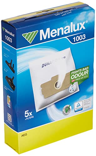 Menalux 1003 Sacchetti Per Aspirapolvere, 5 Pezzi