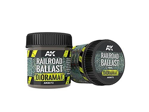 Ak Diorama Ak8072 Railroad Ballast (100Ml)