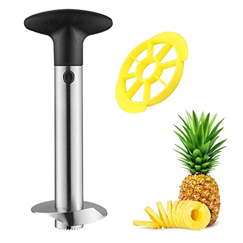 Zmren Taglia Ananas, Affetta Ananas In 304 Acciaio Inox, Ananas Affettatrice Per Anelli Di Frutta Da Cucina