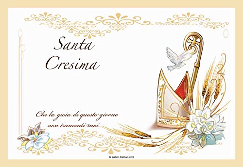 Cialda Torta Santa Cresima Rettangolare 20 X 30 Cm Wfd