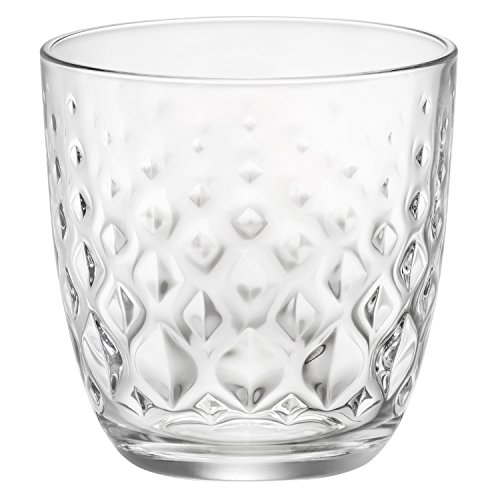 Bormioli Rocco Glit Water Glass - Vaschetta Da 6 Bicchieri Da 295 Ml