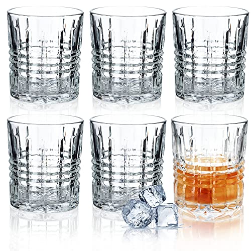 Bere Bicchieri Di Kadax, Set 6Er, Bicchieri Di Whisky, Set Di Bicchieri, Bicchieri D'Acqua Robusti, Bicchieri Di Succo, Bicchieri Universali, Bicchier