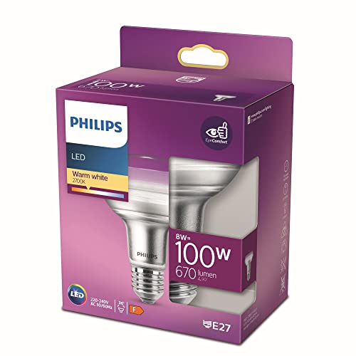 Philips Lighting Ledclassic 100W E27 R80, Warmwei (2700