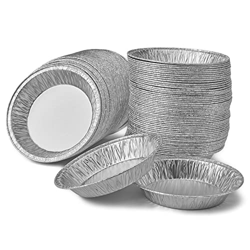 Set Di 100 Vaschette Per Tortine In Alluminio, Stampo Per Tortine, Flan, Dolci Monoporzioni