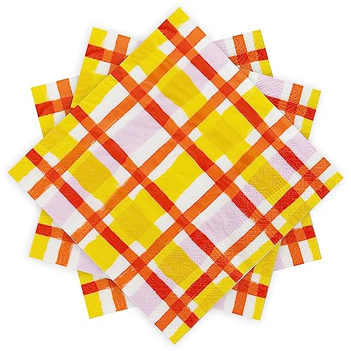 Tovaglioli Di Carta Colorati, Usa E Getta, Per Pasqua, Compleanno, Picnic, Estate, Decoupage, Confezione Da 20