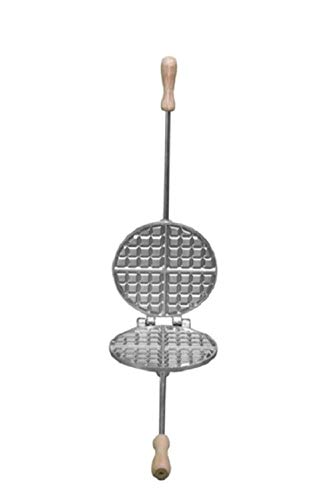 Cbe Elettrodomestici 2060200Al Stampo Ferratelle Tondo, Alluminio