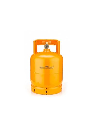 Bombola Gas 3 Kg Propano Ricaricabile Vuota Camping Fornello