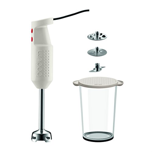 Bodum K11179-913Euro-3 Bistro Set - Set Base Frullatore Elettrico Con Accessori, 300 W