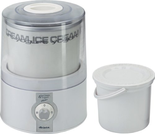 Ariete 635.0 Macchina Per Yogurt, Plastica, Bianco