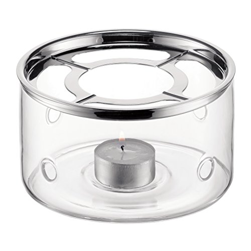 Bodum 10447-16 Scaldavivande Argento, Trasparente