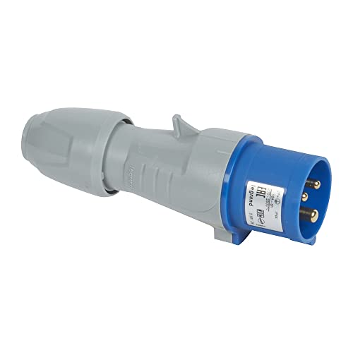 Legrand Leg90103 Spina Maschio 230 Volt, 2 Poli + Terra, 3 Pin