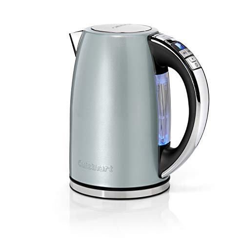 Cuisinart Cpk17Ge Bollitore Elettrico, Display Lcd E Temperature Regolabili Da 85°C A 100°C, Capacità 1.7 Litri