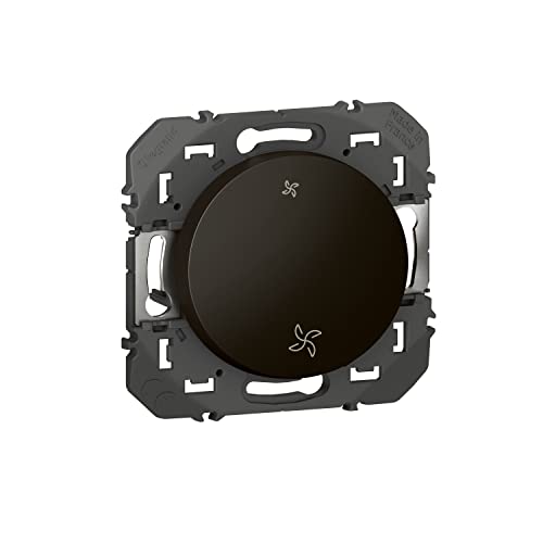 Legrand - Interruttore Di Controllo Vmc Dooxie Finitura Nera - Confezione Blister