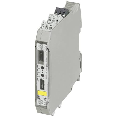 Phoenix Contact Macx Mcr-T-Ui-Up - Misuratore Di Temperatura Con Uscita Analitica E 1 Relè Di Limite, Attacco A Vite Programmabile