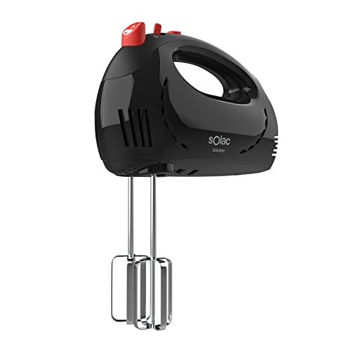 Solac S91300400 Sbattitore Elettrico, 300 W, Plastica, Nero