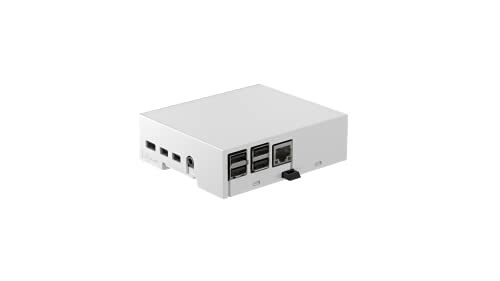 Contenitore Plastico Per Scheda Embedded Tipo Raspberry Pi 4 B Con Fissaggio Su Guida Din O Parete