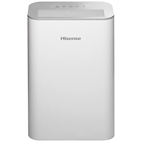 Hisense Ap580H, Purificatore D'Aria Uv-C Per Rimozione Di Virus, Polveri, Pollini E Peli Animali, Classe A, Rumorosità <65Db(A), Ionizzatore, Hepa Fil