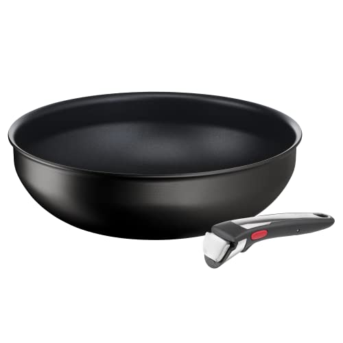 Tefal Ingenio Eco Resist On - Batteria Da Cucina 3 P, Impilabile, Induzione, Facile Da Pulire, Rivestimento Antiaderente, Indicatore Di Avvio Di Cottu