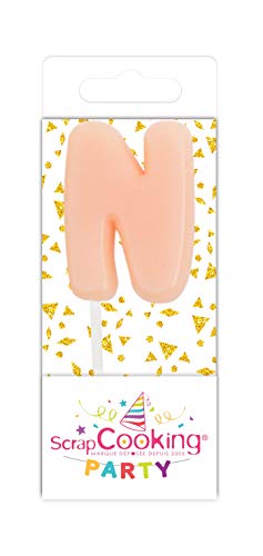 Scrapcooking - Mini Candela Lettera N