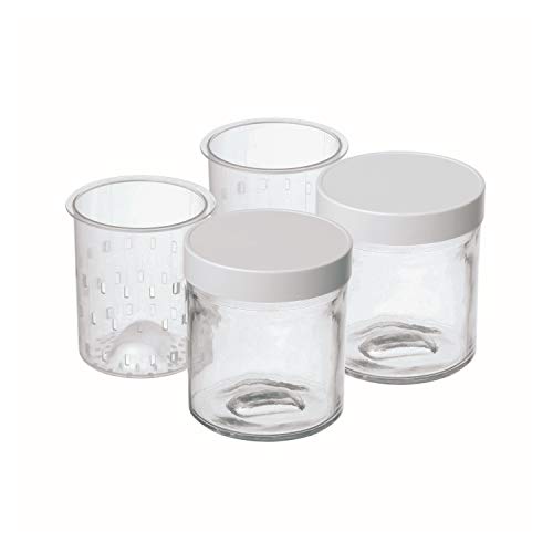Cuisinart Ym402E, 2 Vasetti Con Fiscelle Per Ym400E