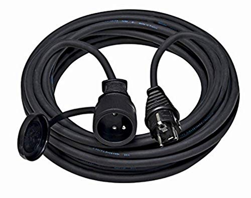 Brennenstuhl, 1169301 Prolunga Ip44 Pro 16 A / 230 V 5 M H07Rn-F 3G1,5 Nero, B00J39A0Cw