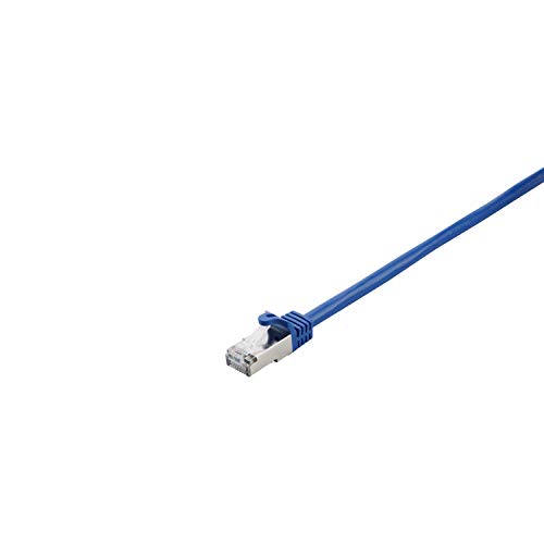 V7 V7Cat7Fstp-50C-Blu Cable0.5M 1.6Ft Cabl Blue Cat7 Sftp Cable, Aluminium, Blu