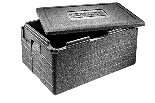 Trix Gomma 8300040459 Box Gastronorm 1/1, 53.5 X 33 X 26, Fv/40459, Stainless Steel, Nero