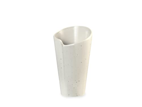 Streat Set 2 Coni Fritti In Stoneware Beige 8,5Cm