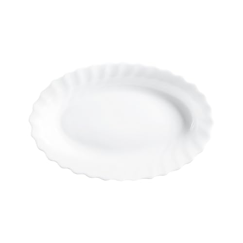 Arc H4126 Raviera Piatto Ovale Trianon, 22 Cm, Bianco, Porcellana