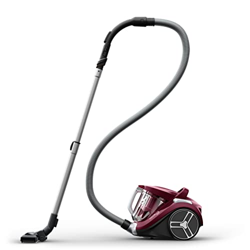 Rowenta Ro4B23 Compact Power Xxl Aspirapolvere Senza Sacco, Capacità 2.5 Litri, Potenza 900 W, Design Compatto, Sistema Di Filtraggio A 3 Livelli, Asp