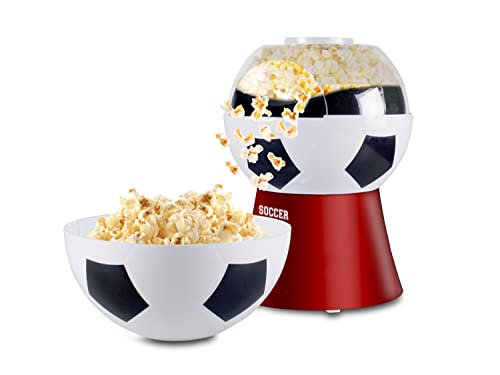 Beper P101Cud051 Macchina Popcorn "Football Edition" - Macchina Per Pop Corn Senza Grassi In 3 Minuti